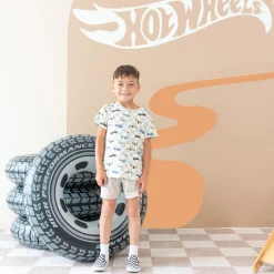 Toddler Basic Tee in Fast and Fierce