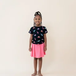 Toddler Basic Tee in Midnight Roar