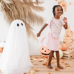 Toddler Basic Tee in Pastel Ghost