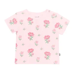 Toddler Basic Tee in Sakura Peony