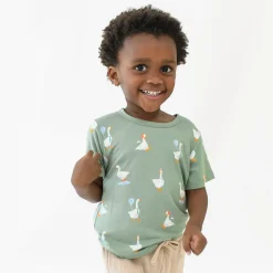 Toddler Basic Tee in Silly Goose