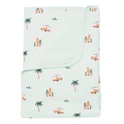 Toddler Blanket in Dew Surf 1.0