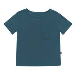 Toddler Crew Neck Tee in Atlantic