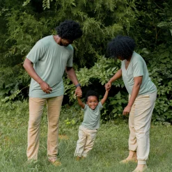 Toddler Crew Neck Tee in Thyme