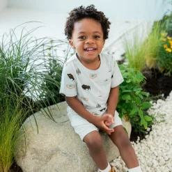 Toddler Crew Neck Tee in Yellowstone
