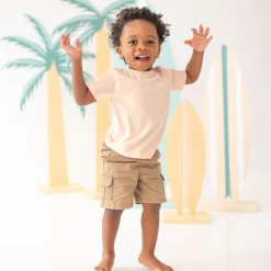 Toddler Crew Neck Tee in Canyon