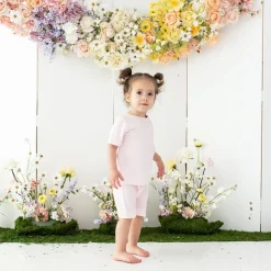 Toddler Crew Neck Tee in Sakura