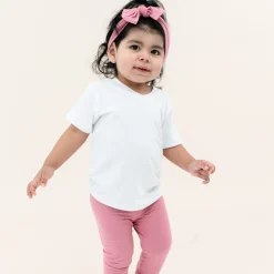 Toddler Leggings in Apple Blossom