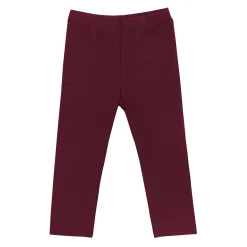 Toddler Leggings in Burgundy