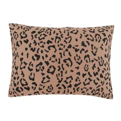 Toddler Pillowcase in Latte Leopard