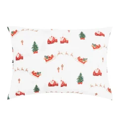 Toddler Pillowcase in Santa Sleigh