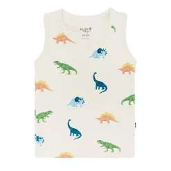 Toddler Tank Top in Ecru Roar