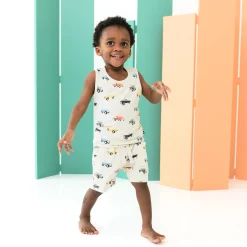 Toddler Tank Top in Vintage Truck