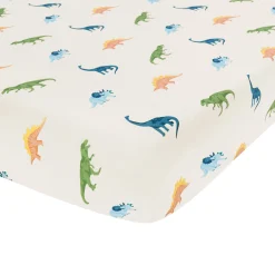Twin Sheet in Ecru Roar