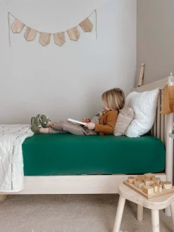 Twin Sheet in Emerald