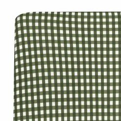 Twin Sheet in Gingham Fir