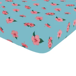 Twin Sheet in Hibiscus