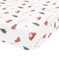 Twin Sheet in Santa Sleigh