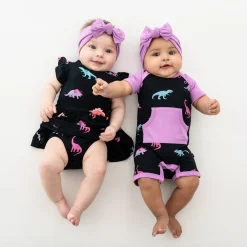Twirl Bodysuit Dress in Midnight Roar