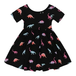 Twirl Dress in Midnight Roar