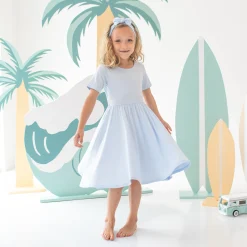 Twirl Dress in Mist