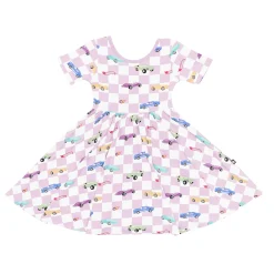 Twirl Dress in Sparkles and Speed