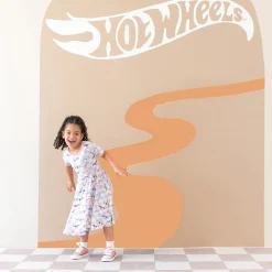 Twirl Dress in Sparkles and Speed