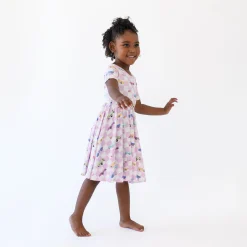 Twirl Dress in Sparkles and Speed