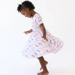 Twirl Dress in Sparkles and Speed