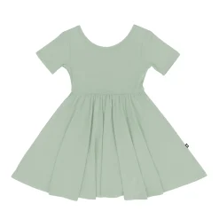 Twirl Dress in Thyme