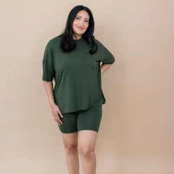 Women’s Biker Short Set in Fir
