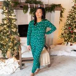 Women's Jogger Pajama Set in Merry and Bright