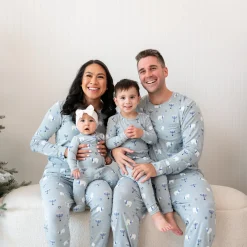 Women's Jogger Pajama Set in Polar Lights