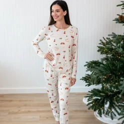 Women's Jogger Pajama Set in Vintage Toys