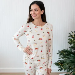 Women's Jogger Pajama Set in Vintage Toys