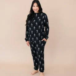 Women's Jogger Pajama Set in Skeleton