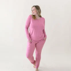 Women's Jogger Pajama Set in Apple Blossom