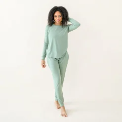 Women's Jogger Pajama Set in Thyme