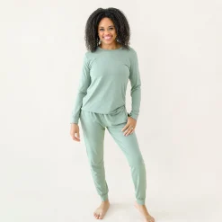 Women's Jogger Pajama Set in Thyme
