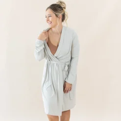 Women’s Lounge Robe in Oat