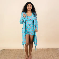 Women’s Tank Set in Hibiscus
