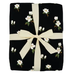 Youth Blanket in Big Midnight Magnolia 2.5