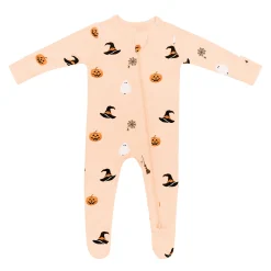 Zippered Footie in Bewitched