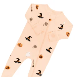 Zippered Footie in Bewitched