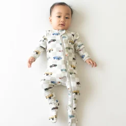 Zippered Footie in Fast and Fierce
