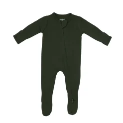 Zippered Footie in Fir