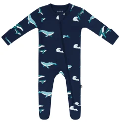 Zippered Footie in Humpback