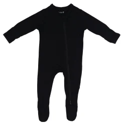 Zippered Footie in Midnight