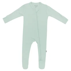 Zippered Footie in Sage