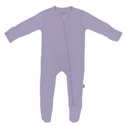 Zippered Footie in Taro